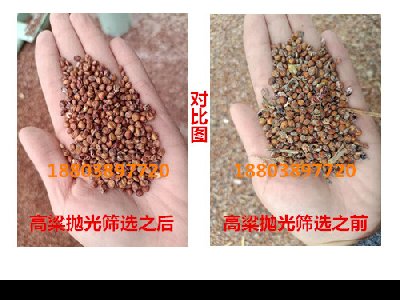 高粱脱壳机，抛光，除杂，装袋包装一体